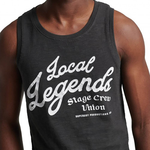 Superdry Ανδρική αμάνικη μπλούζα Vintage Merch Store Vest